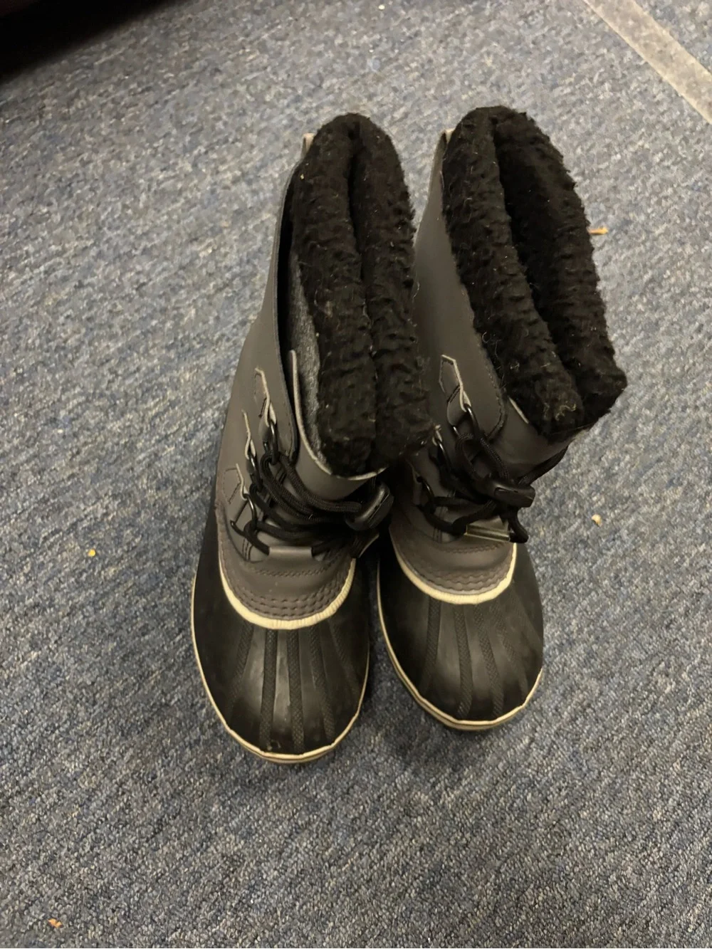 Sorel Black Insulated Winter Boots